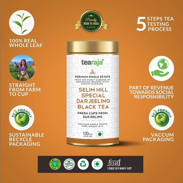 Selim Hill Special Darjeeling Black Tea - Tearaja