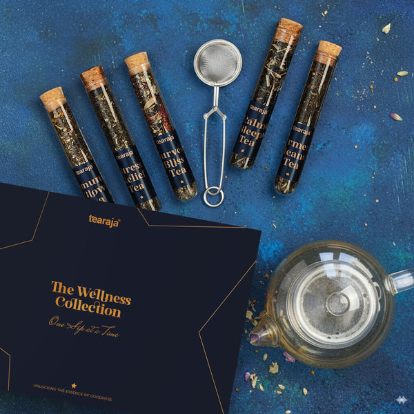 The Wellness Collection Tea Gift Hamper with Infuser