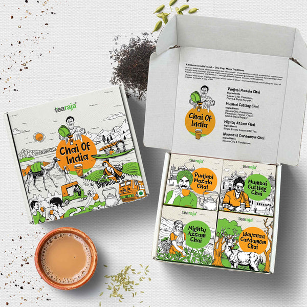 Chais of India – 4 Flavours Tea Combo (200g Pack)