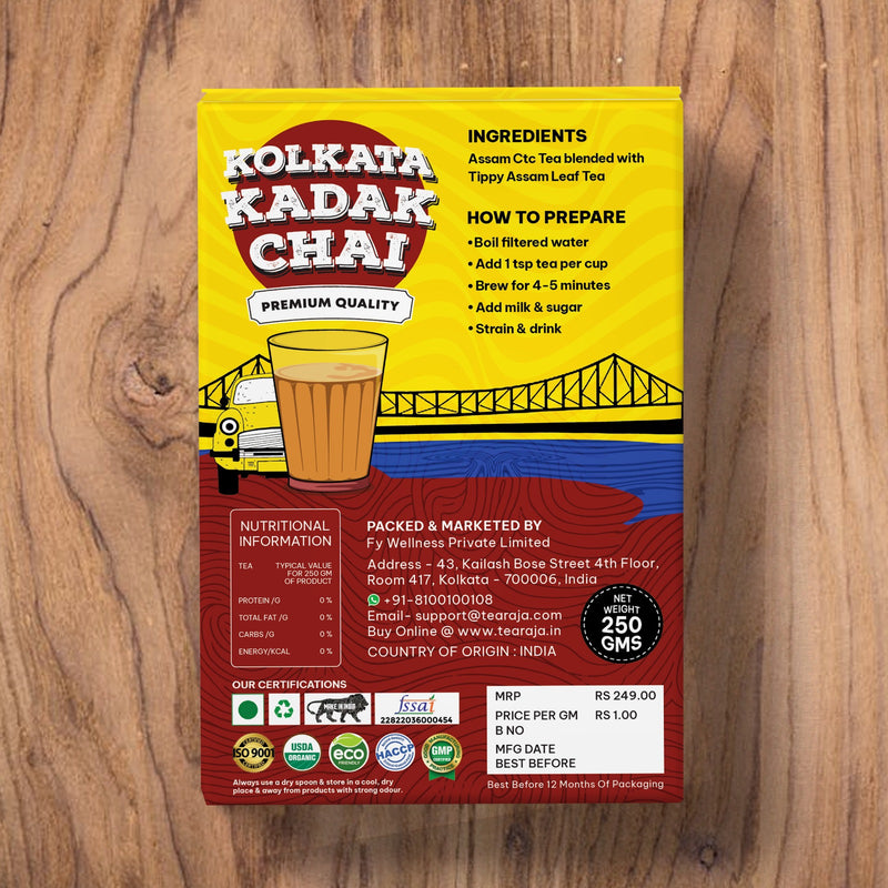 Kolkata Kadak Chai 250 Gms