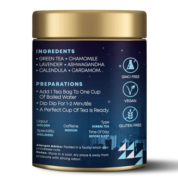 Bed Time Good Sleep 25 Tea Bags - Tearaja