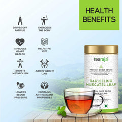Darjeeling Muscatel Leaf 30 Tea Bags - Tearaja