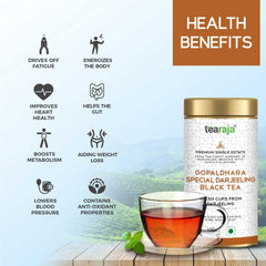 Gopaldhara Special Darjeeling Black Tea 30 Teabags - Tearaja
