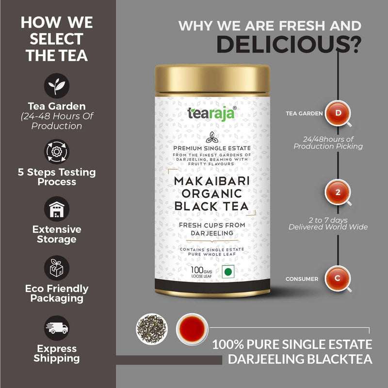 Makaibari Organic Black Tea - Tearaja
