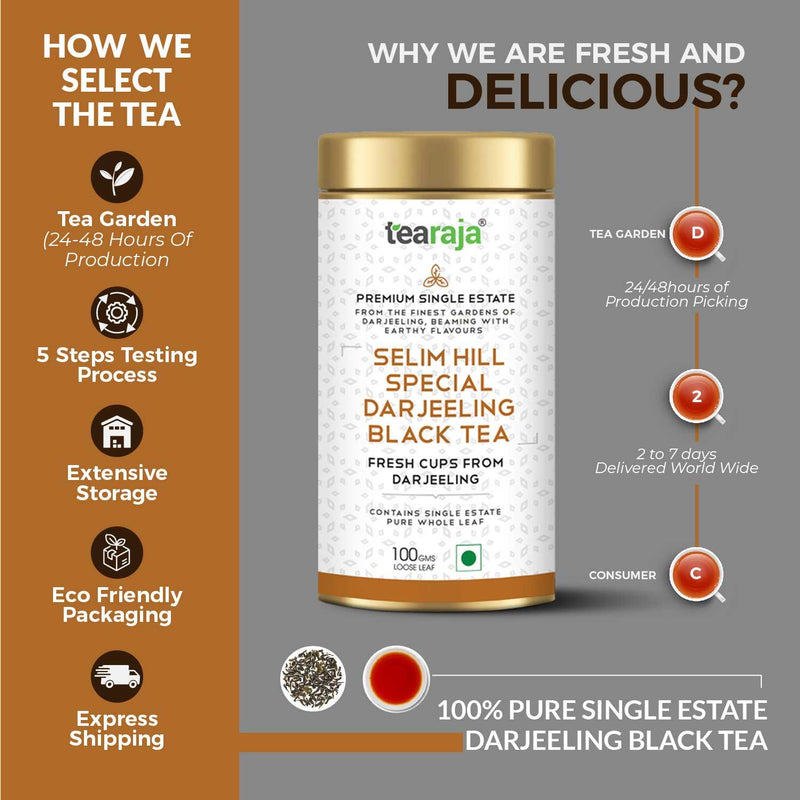 Selim Hill Special Darjeeling Black Tea - Tearaja