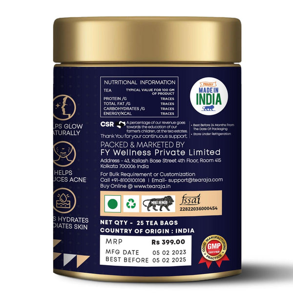 Shine Like A Star Skin Glow Tea 25 Tea Bags - Tearaja