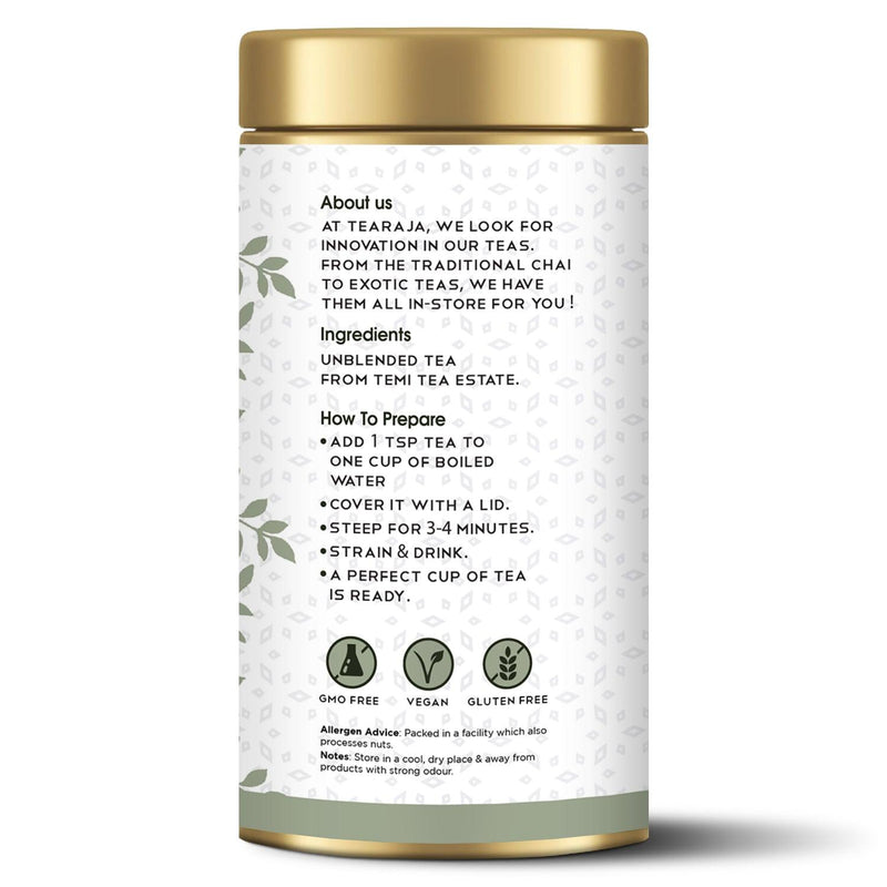 Temi Special Organic Black Tea USDA Certified - Tearaja