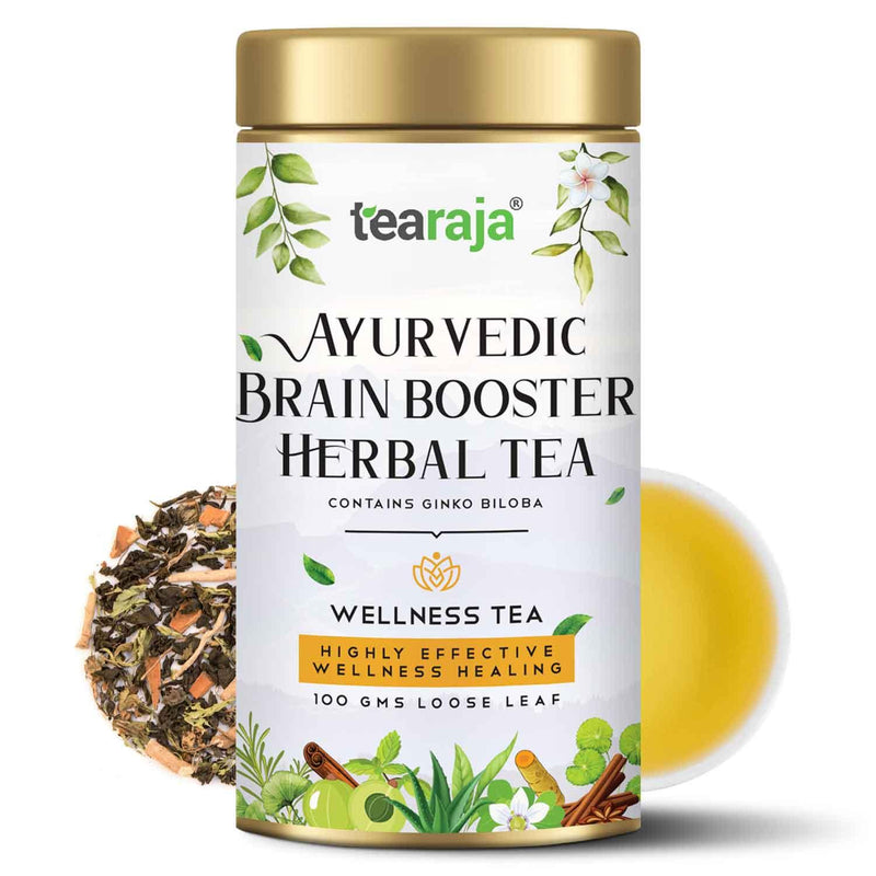 Ayurvedic Brain Booster Herbal Tea - Tearaja