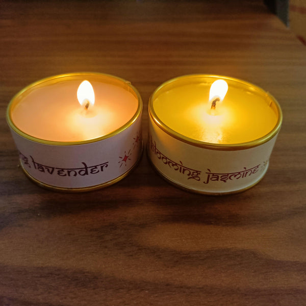 Calming Lavender Aromatherapy Candle - Tearaja