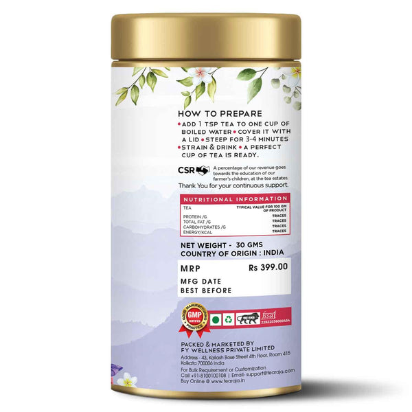 Hibiscus Blue Pea Tea 30 Gms - Tearaja