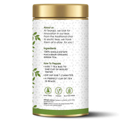 Makaibari Organic Green Tea 30 Teabags - Tearaja
