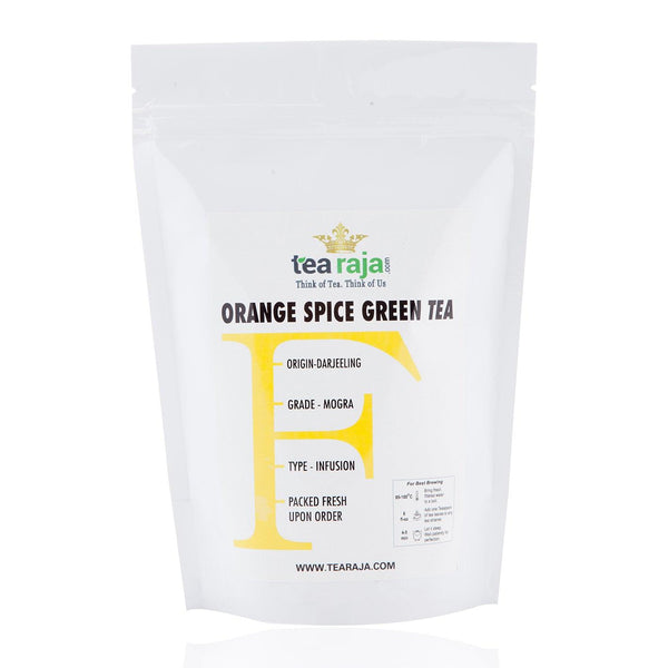 Orange Spice Green Tea - Tearaja