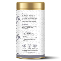 Silver Needle Moonlight White Tea 30 Teabags - Tearaja