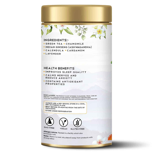 Sleep Well Ayurvedic Herbal Tea - Tearaja