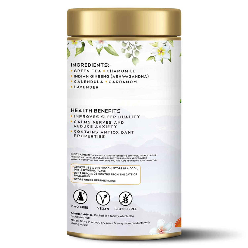 Sleep Well Ayurvedic Herbal Tea - Tearaja