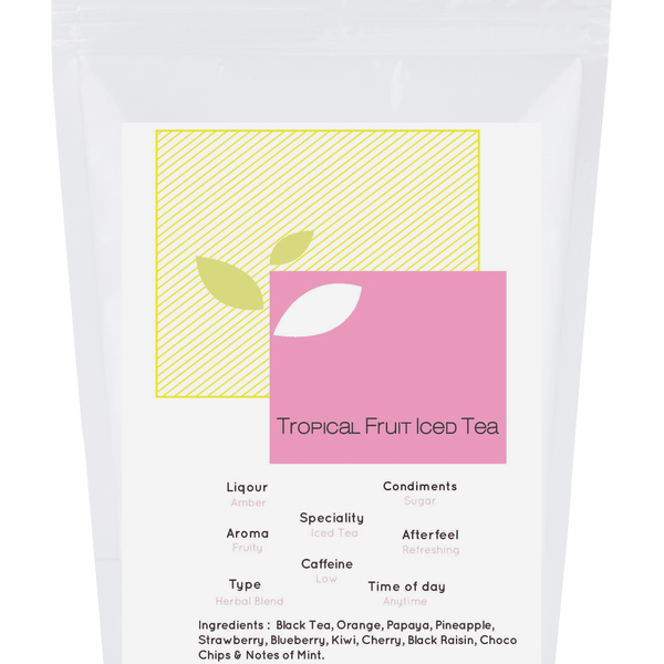 Tropical Fruit Iced Tea - Tearaja